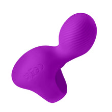Load image into Gallery viewer, Silicone Finger Vibrator - Purple-4
