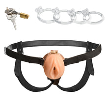 Load image into Gallery viewer, Pussy Chastity Cage - Light-4