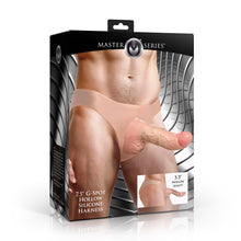 Load image into Gallery viewer, 7.5&quot; G-Spot Hollow Silicone Strap-On-5