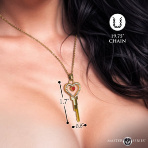 Possession Chastity Key Necklace-3