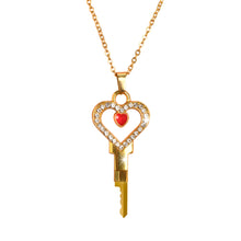 Load image into Gallery viewer, Possession Chastity Key Necklace-5