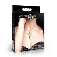 Load image into Gallery viewer, Possession Chastity Key Necklace-6