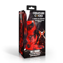 Load image into Gallery viewer, Hell Hound Squirting Silicone Penis Enhancer - Red-6