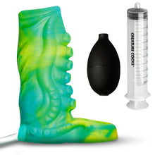 Load image into Gallery viewer, Tentacle Squirting Silicone Penis Enhancer - Green-4