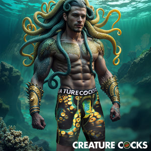 Creature Wear Monstropus Tentacled Monster Boxer Shorts - Small-1