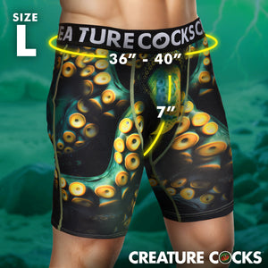 Creature Wear Monstropus Tentacled Monster Boxer Shorts - Large-4
