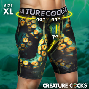 Creature Wear Monstropus Tentacled Monster Boxer Shorts - X-Large-4