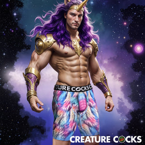 Creature Wear Mystique Unicorn Boxer Shorts - Large-1