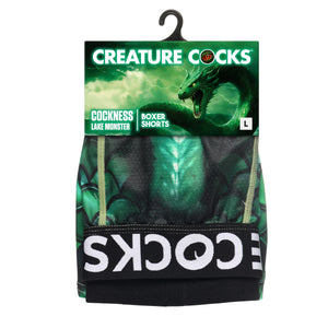 Creature Wear Cockness Monster Lake Creature Boxer Shorts - Large-6