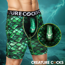 Load image into Gallery viewer, Creature Wear Cockness Monster Lake Creature Boxer Shorts - X-Large-0