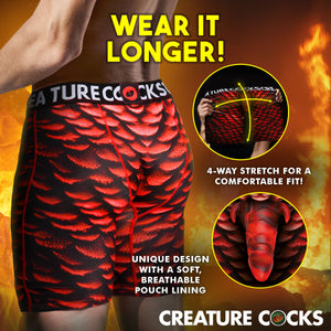 Creature Wear Horny Devil Demon Boxer Shorts - X-Large-3