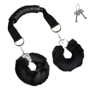 The Handler Furry Handcuffs with Handle-5