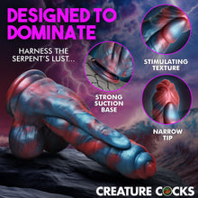 Load image into Gallery viewer, Hydra X Vibrating Silicone Dildo-2