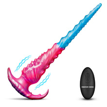 Load image into Gallery viewer, Vibropus Vibrating Silicone Dildo-4