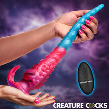 Load image into Gallery viewer, Vibropus Vibrating Silicone Dildo-0