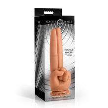 Load image into Gallery viewer, The Pleaser Double Finger Silicone Dildo-6