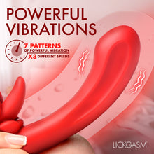 Load image into Gallery viewer, Lusty Licker Licking Silicone Vibrator-2