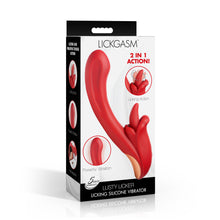 Load image into Gallery viewer, Lusty Licker Licking Silicone Vibrator-6