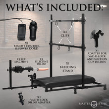 Load image into Gallery viewer, Breed Master Breeding Stand w/ Sex Machine-7