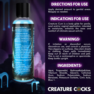 Creature Cum Blue Jizz Lubricant - 4oz-5