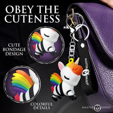 Load image into Gallery viewer, New Bondage Unicorn Keychain-2