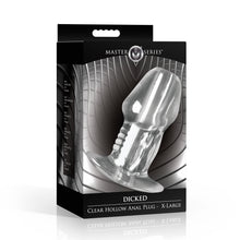 Load image into Gallery viewer, Dicked Clear Hollow Anal Plug - X-Large-7
