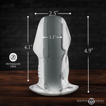 Load image into Gallery viewer, Dicked Clear Hollow Anal Plug - Large-4