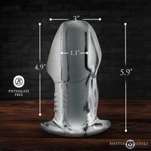 Load image into Gallery viewer, Dicked Clear Hollow Anal Plug - X-Large-4
