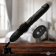Load image into Gallery viewer, Double Pounder Silicone Vibrating Dildo Thruster-0
