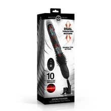 Load image into Gallery viewer, Double Pounder Silicone Vibrating Dildo Thruster-5