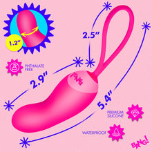 Load image into Gallery viewer, Silicone Mini Vibe w/ Remote - Pink-2