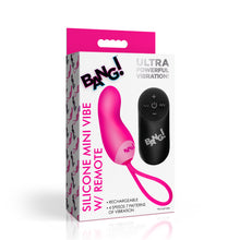 Load image into Gallery viewer, Silicone Mini Vibe w/ Remote - Pink-4