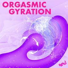 Load image into Gallery viewer, Gyro Rabbit Silicone Vibrator - Purple-2