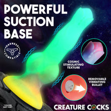 Load image into Gallery viewer, Astro Cock Vibrating Glow-in-the-Dark Silicone Dildo-2