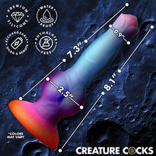 Load image into Gallery viewer, Astro Cock Vibrating Glow-in-the-Dark Silicone Dildo-3