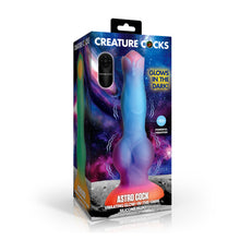 Load image into Gallery viewer, Astro Cock Vibrating Glow-in-the-Dark Silicone Dildo-5