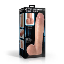 Load image into Gallery viewer, 12" Cock Lock Dildo with Balls-5