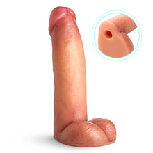 Load image into Gallery viewer, 8" Cock Lock Dildo with Balls-4