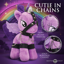Load image into Gallery viewer, Raven Plum Bondage Pony-2