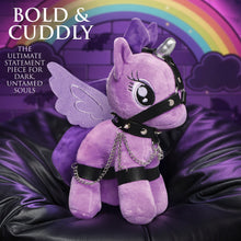 Load image into Gallery viewer, Raven Plum Bondage Pony-3