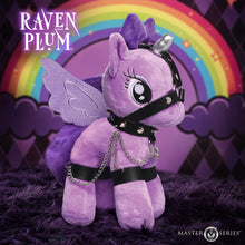 Load image into Gallery viewer, Raven Plum Bondage Pony-0