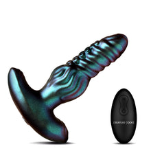 Load image into Gallery viewer, Octo-Squirm Vibrating &amp; Squirming Silicone Anal Plug-4