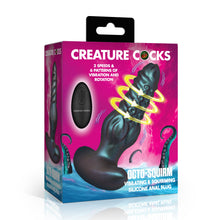 Load image into Gallery viewer, Octo-Squirm Vibrating &amp; Squirming Silicone Anal Plug-5