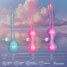 Load image into Gallery viewer, Silicone Weighted Kegel Ball Set-3