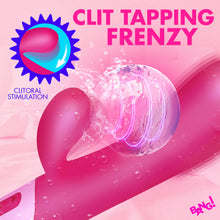 Load image into Gallery viewer, Clit Tapping Vibrating Rabbit - Pink-2