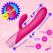 Load image into Gallery viewer, Clit Tapping Vibrating Rabbit - Pink-3