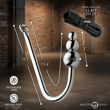 Load image into Gallery viewer, New Roped Anal Hook with Rope-3