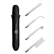 Load image into Gallery viewer, Elektrawand Rechargeable Violet Wand with Attachments - Black-5