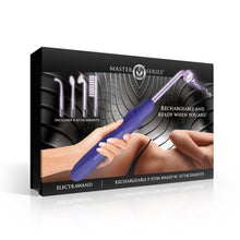 Load image into Gallery viewer, Elektrawand Rechargeable Violet Wand with Attachments - Purple-6