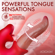 Load image into Gallery viewer, Lusty Licker Kissing &amp; Licking Tongue Vibrator-2